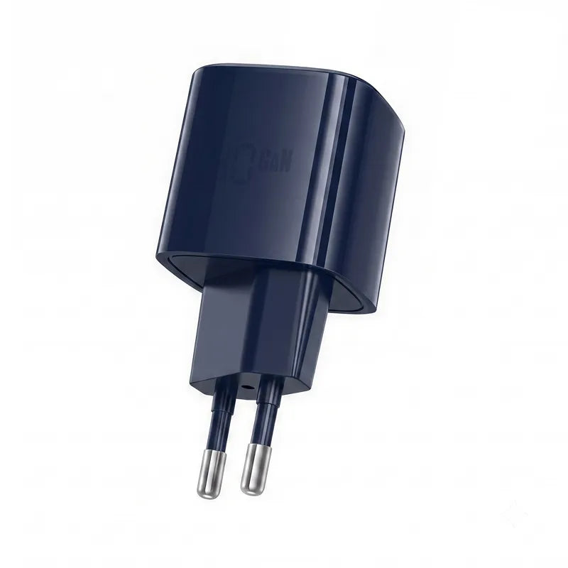 Crong NEO GaN įkroviklis – USB-C 40W PD įkroviklis su AVS (tamsiai mėlynas)