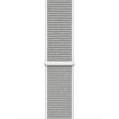 Crong Nylon - Sportinė apyrankė, skirta Apple Watch 38/40/41/42 mm (sidabro pilka)