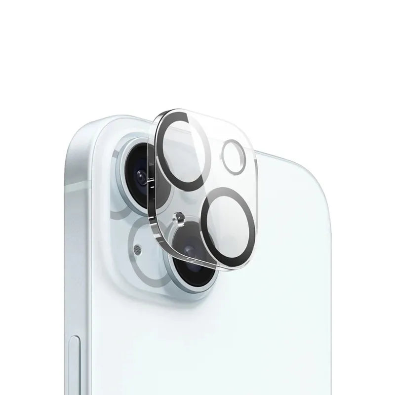 Crong objektyvo apsauga – stiklas, skirtas „iPhone 15 / iPhone 15 Plus“ kamerai ir objektyvui