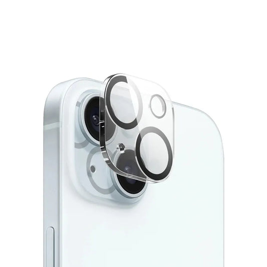 Crong objektyvo apsauga – stiklas, skirtas „iPhone 15 / iPhone 15 Plus“ kamerai ir objektyvui