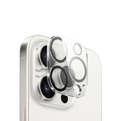 Crong objektyvo apsauginis stiklas – iPhone 15 Pro / iPhone 15 Pro Max kamerai ir objektyvui