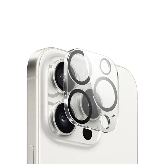 Crong objektyvo apsauginis stiklas – iPhone 15 Pro / iPhone 15 Pro Max kamerai ir objektyvui