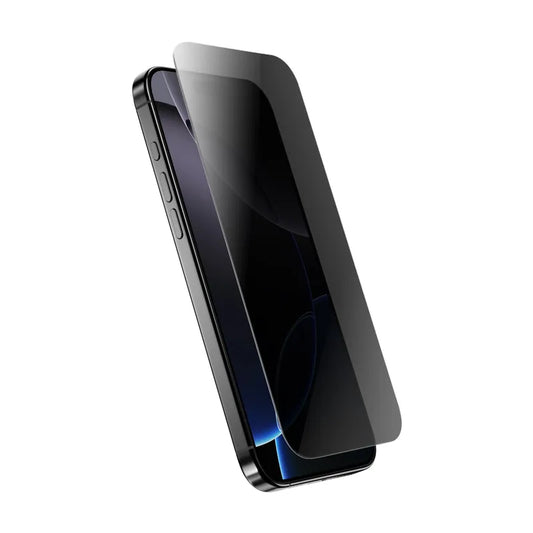 Crong Privacy 3D Armor Glass - Grūdintas „Privacy“ stiklas iPhone 17e / 16e / 14 / 13 / 13 Pro