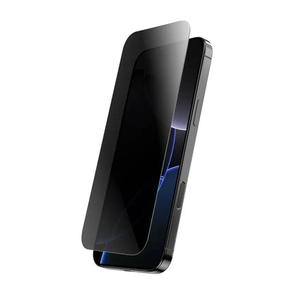 Crong Privacy 3D Armor Glass - Grūdintas privatumo stiklas iPhone 17 / iPhone 17 Pro / iPhone 16 Pro