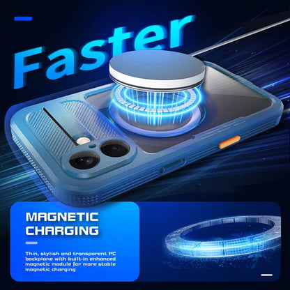 Crong Seal Cover – IP68 atsparus vandeniui dėklas, skirtas iPhone 17 Pro (juodas)