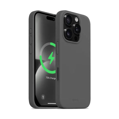 Crong Spalvos Dangtelis Magnetinis - iPhone 16 Pro MagSafe dėklas (Titano)