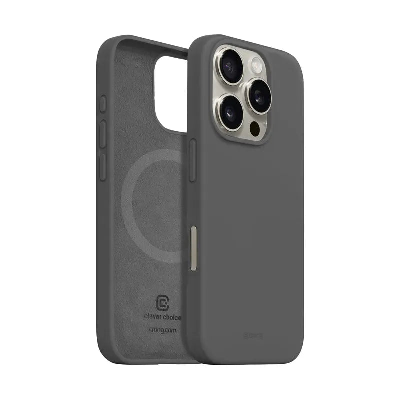 Crong Spalvos Dangtelis Magnetinis - iPhone 16 Pro MagSafe dėklas (Titano)