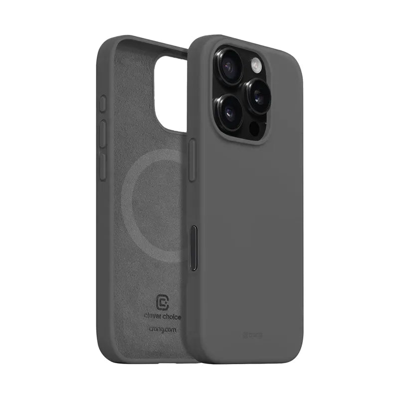 Crong Spalvos Dangtelis Magnetinis - iPhone 16 Pro MagSafe dėklas (Titano)