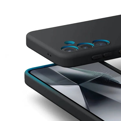 Crong Spalvos dangtelis – „Samsung Galaxy S24+“ dėklas (juodas)