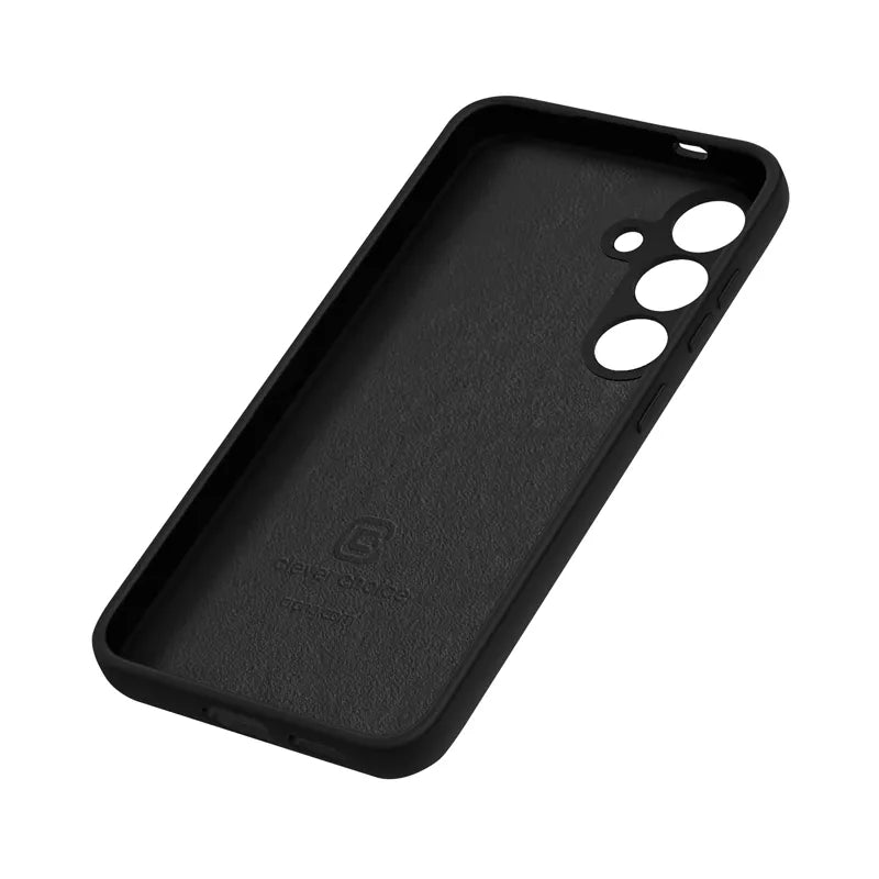 Crong Spalvos dangtelis – „Samsung Galaxy S24+“ dėklas (juodas)