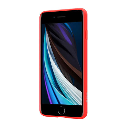 Crong spalvos dėklas - Apple iPhone SE (2022/2020) / 8 / 7 (raudonas)