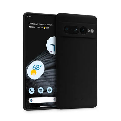 Crong spalvos dėklas - Google Pixel 7 Pro dėklas (juodas)