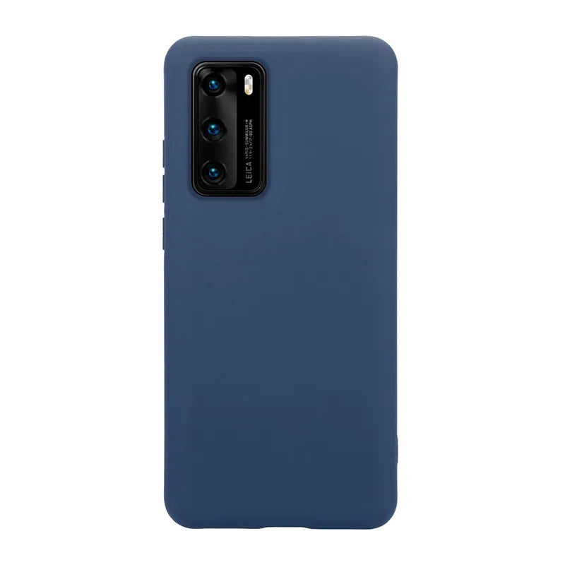 Crong spalvos dėklas - Huawei P40 dėklas (mėlynas)