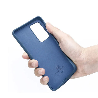 Crong spalvos dėklas - Huawei P40 dėklas (mėlynas)