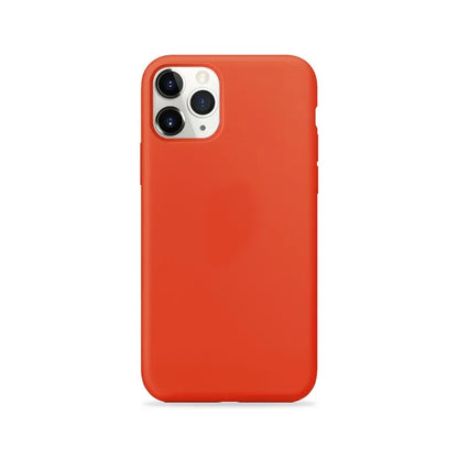 Crong spalvos dėklas – iPhone 11 Pro dėklas (raudonas)