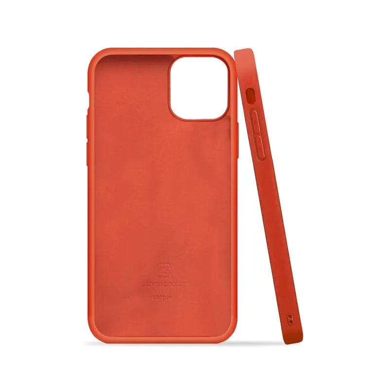 Crong spalvos dėklas – iPhone 11 Pro dėklas (raudonas)