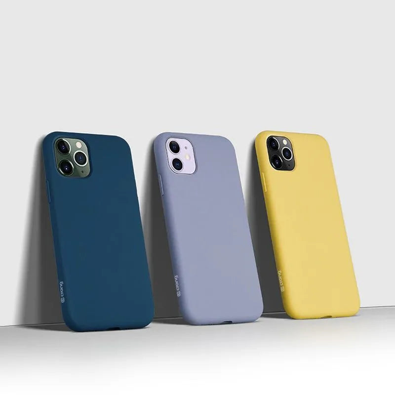 Crong spalvos dėklas – iPhone 11 Pro dėklas (raudonas)