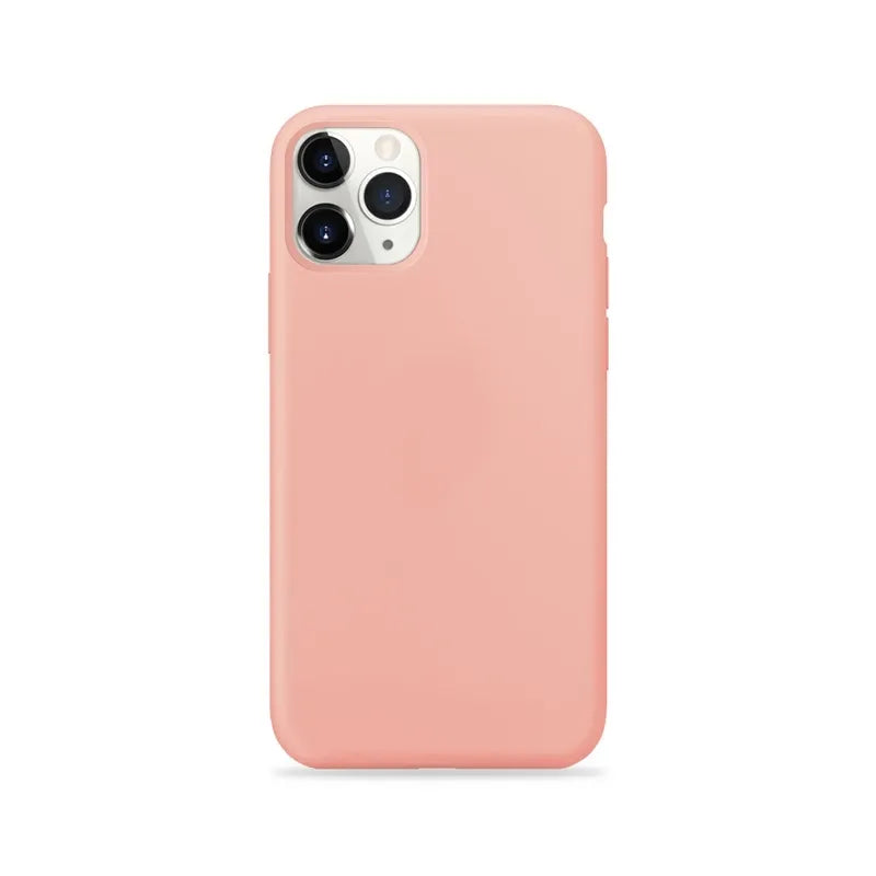 Crong spalvos dėklas - iPhone 11 Pro dėklas (rožinė)