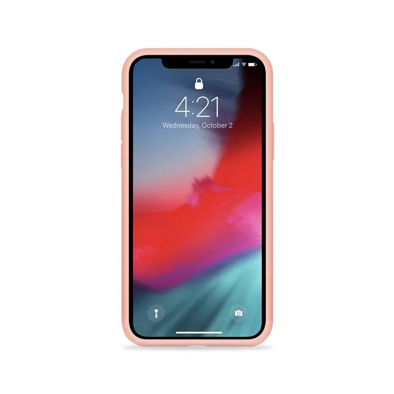 Crong spalvos dėklas - iPhone 11 Pro dėklas (rožinė)