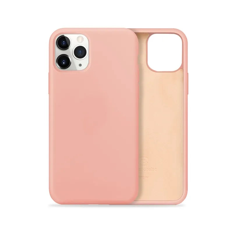 Crong spalvos dėklas - iPhone 11 Pro dėklas (rožinė)