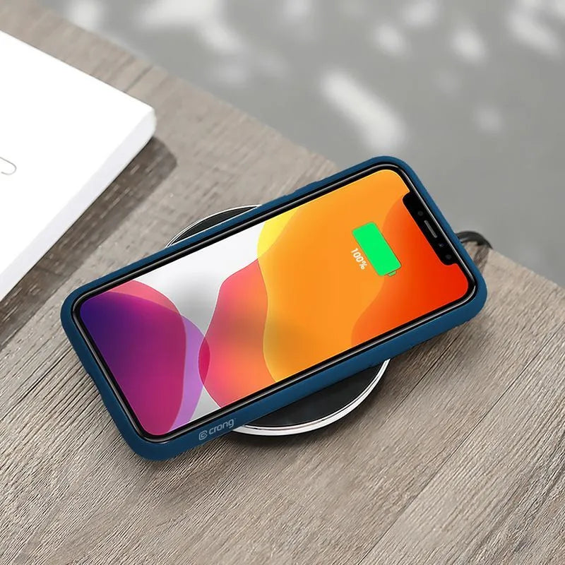 Crong spalvos dėklas - iPhone 11 Pro dėklas (rožinė)