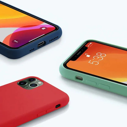 Crong spalvos dėklas - iPhone 11 Pro dėklas (rožinė)