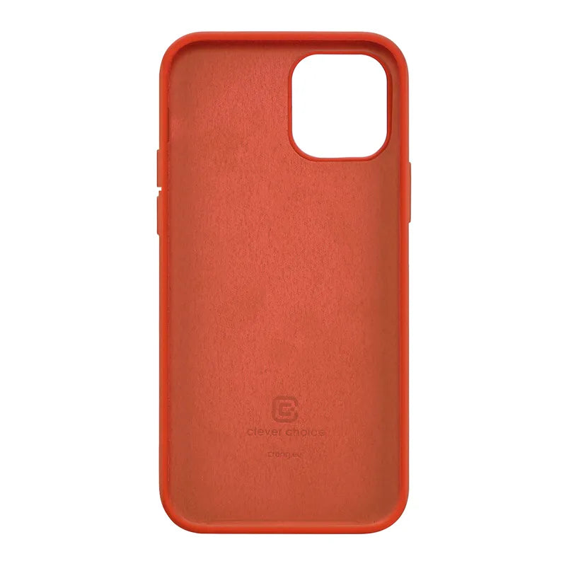 Crong spalvos dėklas – iPhone 12 Pro Max dėklas (raudonas)