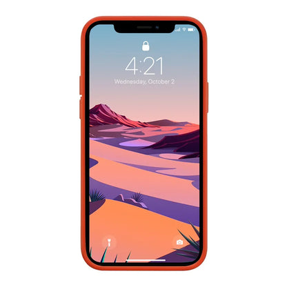 Crong spalvos dėklas – iPhone 12 Pro Max dėklas (raudonas)