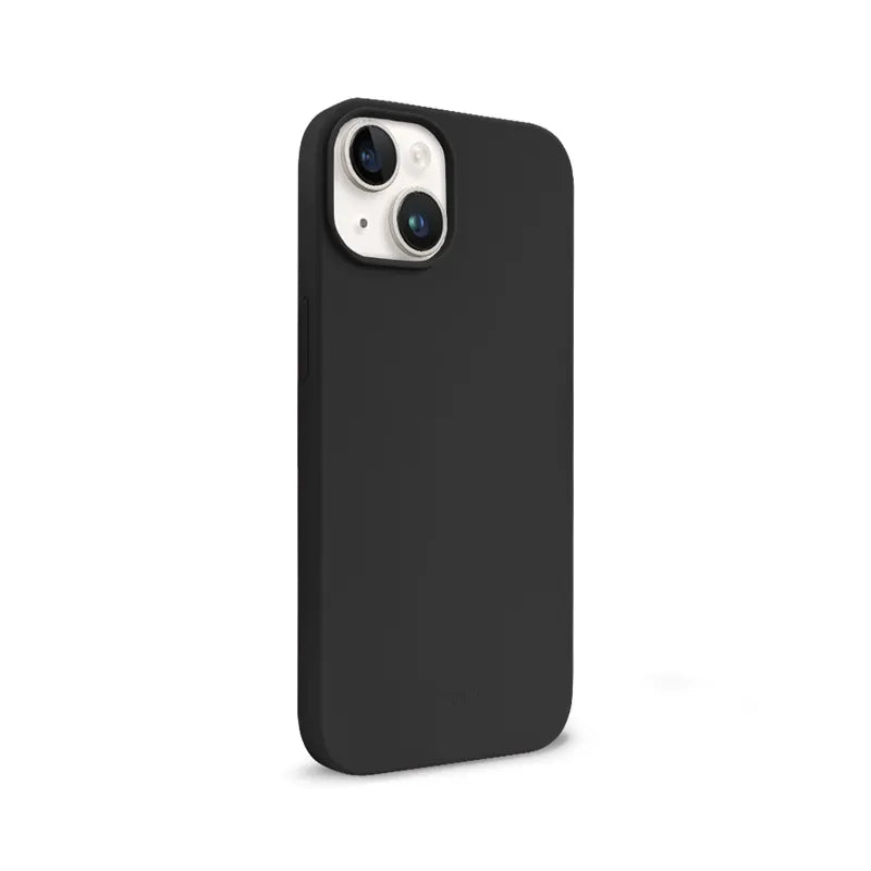 Crong spalvos dėklas – iPhone 14 Plus dėklas (juodas)