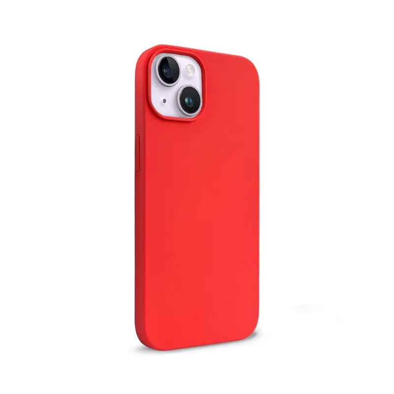 Crong spalvos dėklas - iPhone 14 Plus dėklas (Raudonas)