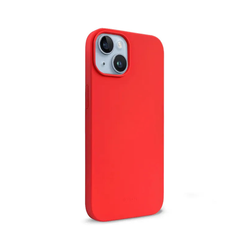 Crong spalvos dėklas - iPhone 14 Plus dėklas (Raudonas)