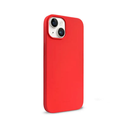 Crong spalvos dėklas - iPhone 14 Plus dėklas (Raudonas)