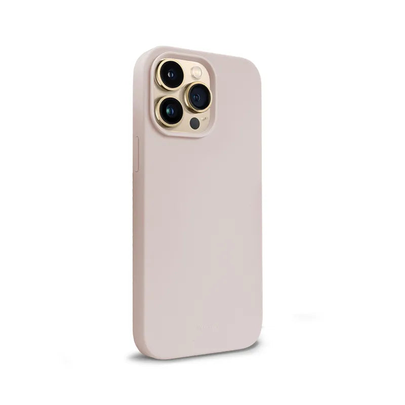 Crong Spalvos dėklas – iPhone 14 Pro dėklas (Smėlio rožinė)