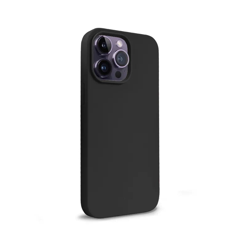Crong spalvos dėklas – iPhone 14 Pro Max dėklas (juodas)