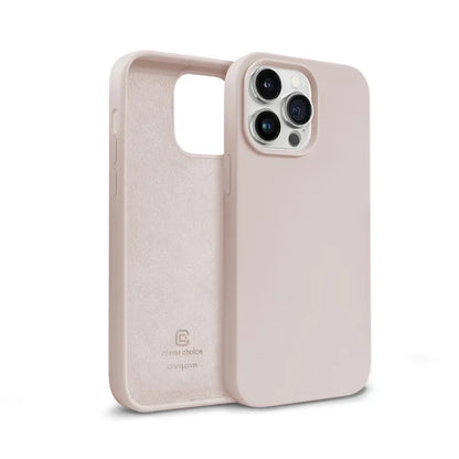 Crong spalvos dėklas - iPhone 14 Pro Max dėklas (Smėlio rožinė)