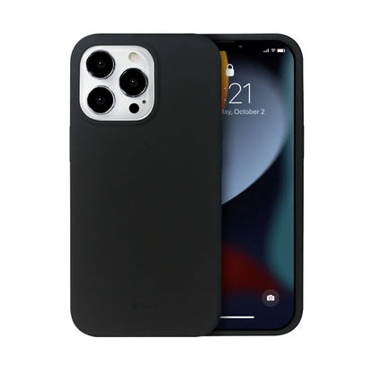 Crong Spalvos dėklas magnetinis - iPhone 13 Pro Max MagSafe dėklas (juodas)