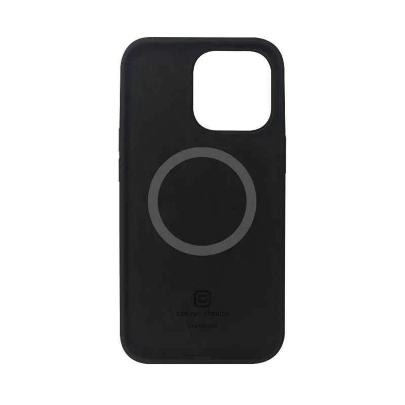 Crong Spalvos dėklas magnetinis - iPhone 13 Pro Max MagSafe dėklas (juodas)
