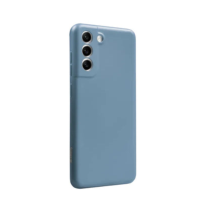 Crong spalvos dėklas - Samsung Galaxy S22+ dėklas (mėlynas)