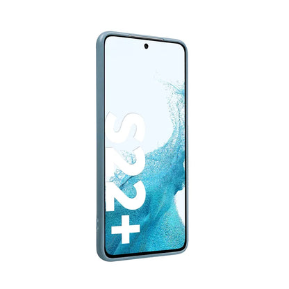 Crong spalvos dėklas - Samsung Galaxy S22+ dėklas (mėlynas)