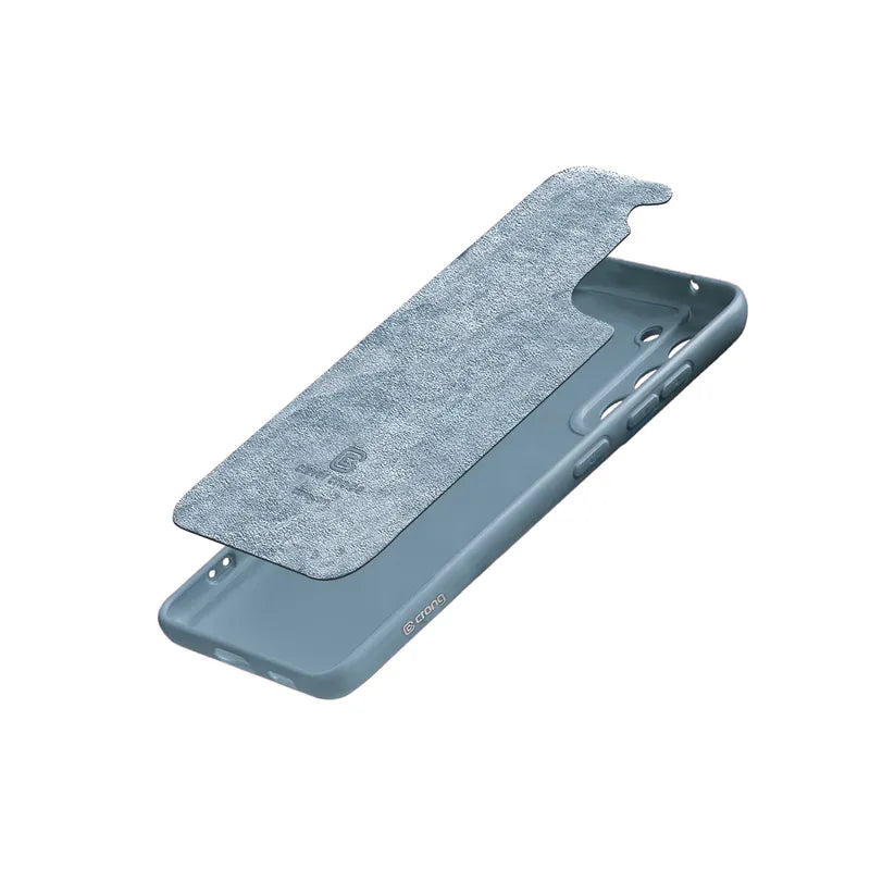 Crong spalvos dėklas - Samsung Galaxy S22+ dėklas (mėlynas)