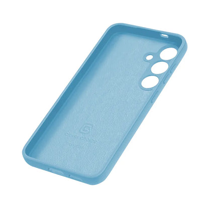 Crong spalvos dėklas - Samsung Galaxy S24 dėklas (mėlynas)