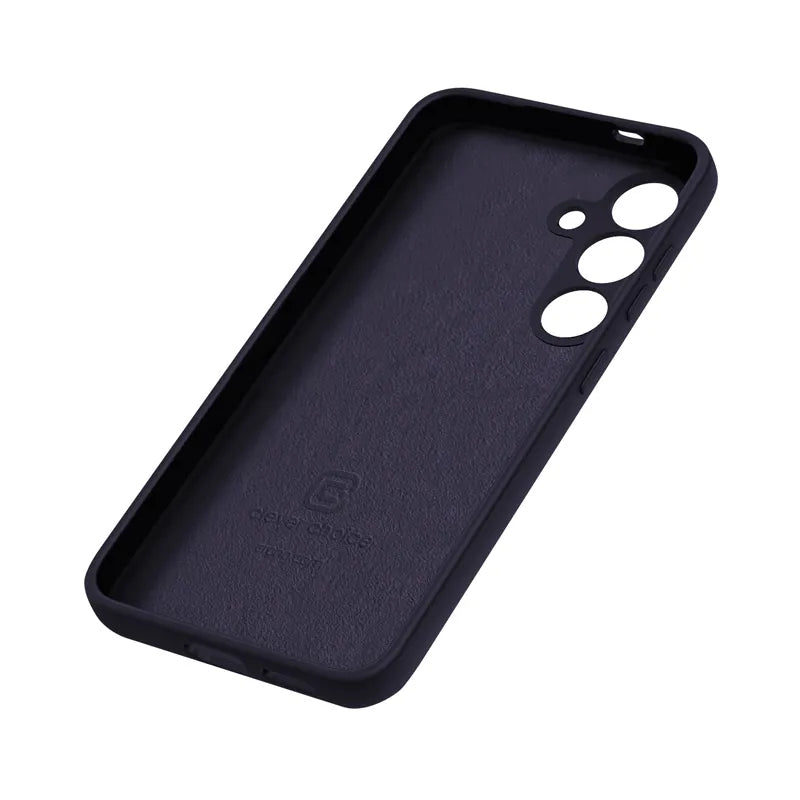 Crong spalvos dėklas - Samsung Galaxy S24+ dėklas (violetinis)
