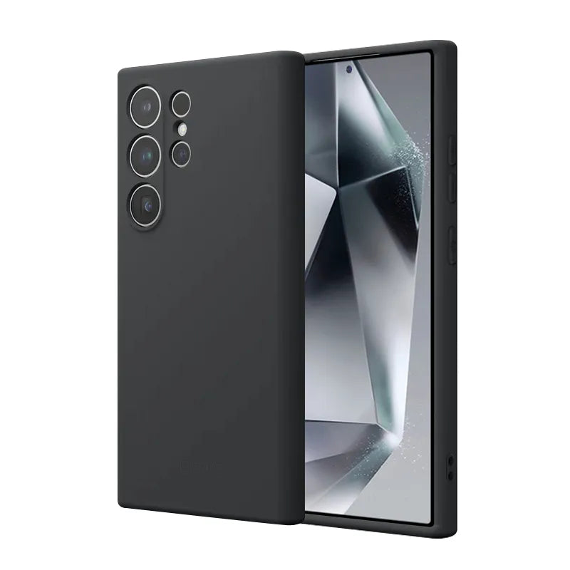 Crong Spalvos dėklas - „Samsung Galaxy S24 Ultra“ dėklas (juodas)