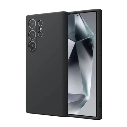 Crong Spalvos dėklas - „Samsung Galaxy S24 Ultra“ dėklas (juodas)