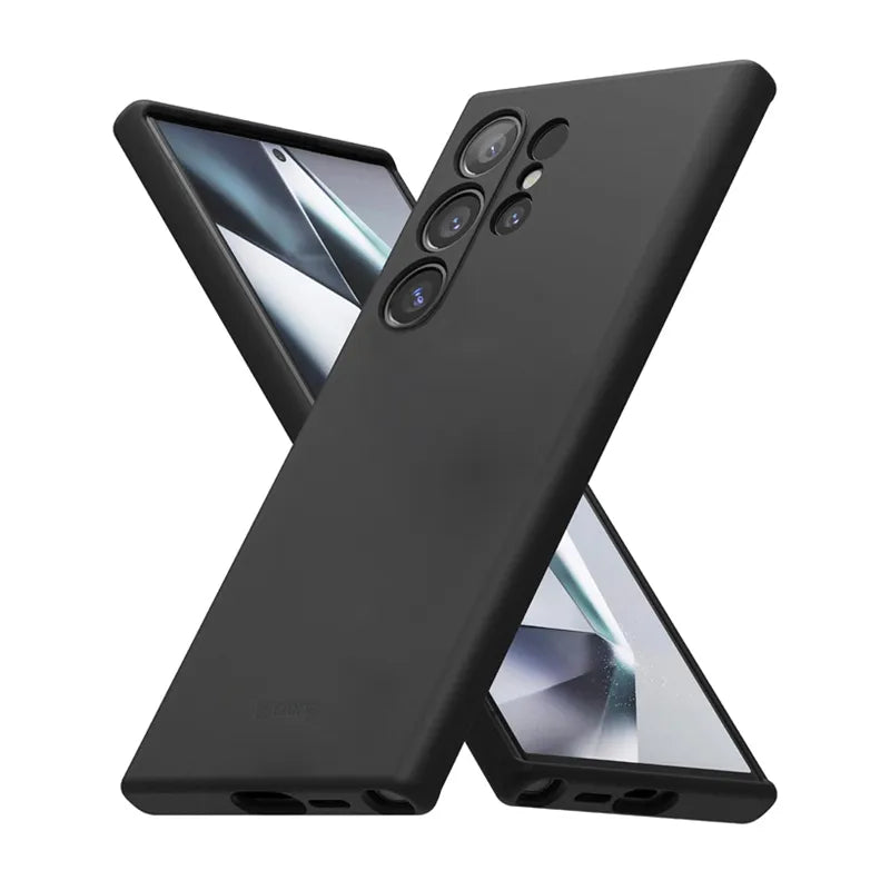 Crong Spalvos dėklas - „Samsung Galaxy S24 Ultra“ dėklas (juodas)