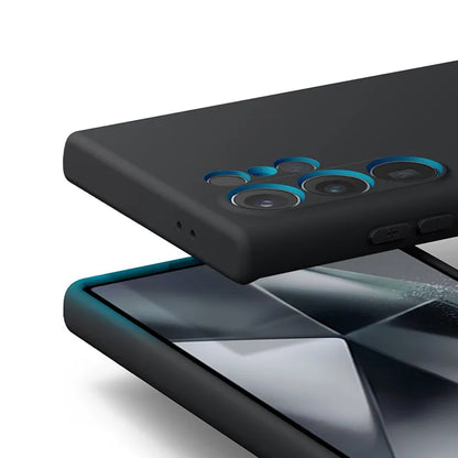 Crong Spalvos dėklas - „Samsung Galaxy S24 Ultra“ dėklas (juodas)