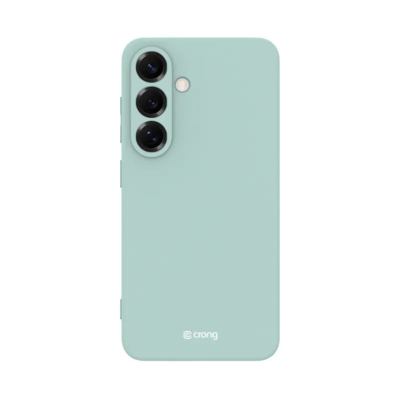 Crong spalvos dėklas - Samsung Galaxy S25 dėklas (Žalias)