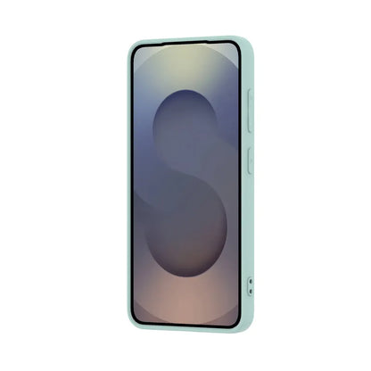Crong spalvos dėklas - Samsung Galaxy S25 dėklas (Žalias)