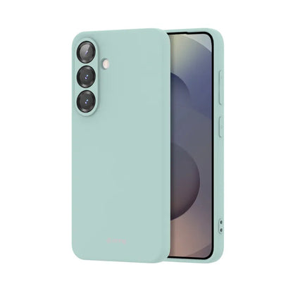 Crong spalvos dėklas - Samsung Galaxy S25 dėklas (Žalias)