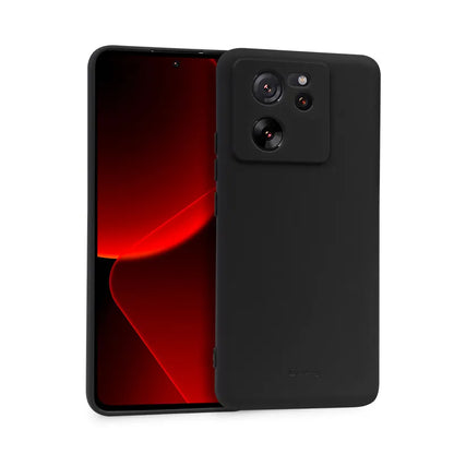 Crong spalvos dėklas – Xiaomi 13T/13T Pro dėklas (juodas)
